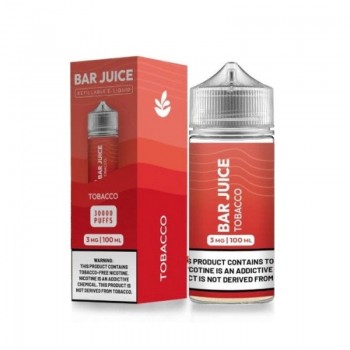 Bar Juice BJ30000 Tobacco E-juice 100ml