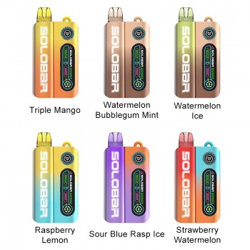 Solobar Mate 35K Disposable Vape 24ml 5% (35000 Puffs)