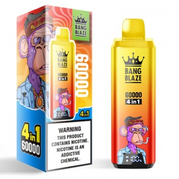 Bang Blaze 60K 4-in-1 Disposable Vape 56ml 5% (60000 Puffs)