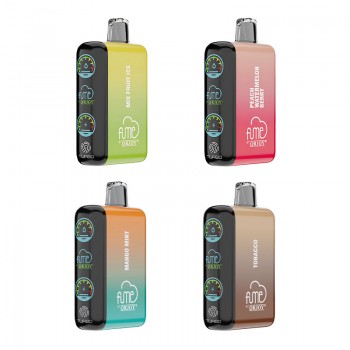 Fume Prime Zero 20K Zero Nicotine Disposable Vape 21ml 0% (20000 Puffs)