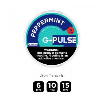 G-Pulse Peppermint Nicotine Pouches