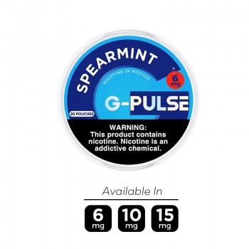 G-Pulse Spearmint Nicotine Pouches