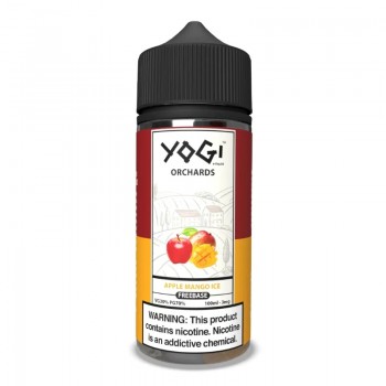 Yogi Orchards Freebase Apple Mango Ice E-juice 100ml