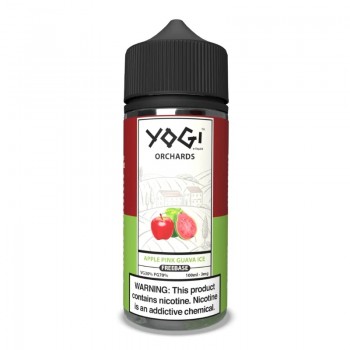Yogi Orchards Freebase Apple Pink Guava Ice E-juice 100ml