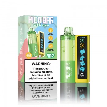 Miami Mint Pica Bar Lucid 35K Disposable Vape Kit