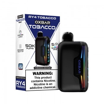 RY4 Tobacco OXBAR Astro Maze 50K Disposable Vape