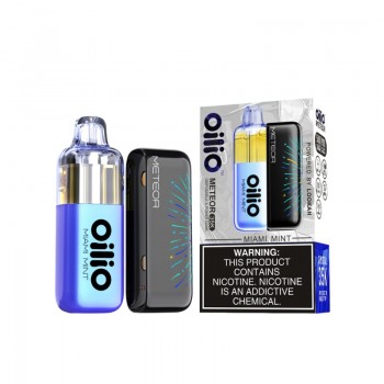 Miami Mint Lookah Oilio Meteor 35K Disposable Vape