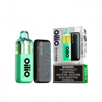 Sour Fcuking Fab Lookah Oilio Meteor 35K Disposable Vape
