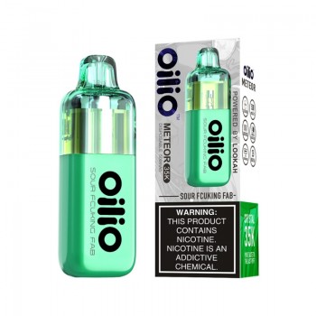 Sour Fcuking Fab Lookah Oilio Meteor 35K Disposable Pod