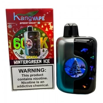 Kangvape Speedy Beast X Christmas Edition 60K Disposable Vape 100ml 3% (60000 Puffs)