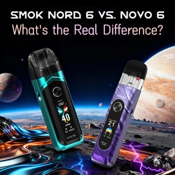 SMOK Nord 6 vs Novo 6 Review - What's the Real Difference?