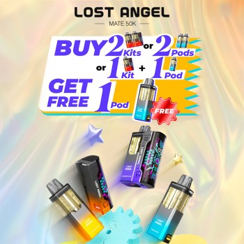 Lost Angel Mate 50K Disposable Vape 20ml 5% (50000 Puffs)