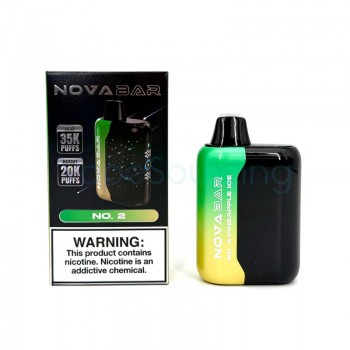 Nova Bar 35K Disposable Vape 25ml 5% (35000 Puffs)