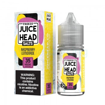 Juice Head Salts Freeze Raspberry Lemonade E-juice 30ml