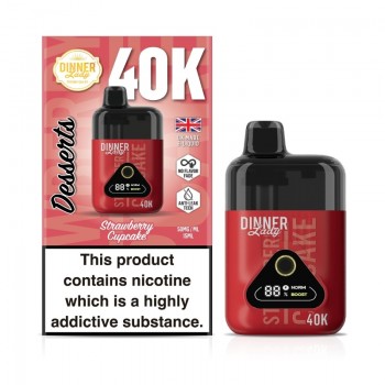 Dinner Lady Desserts 40K Disposable Vape 15ml 5% (40000 Puffs)