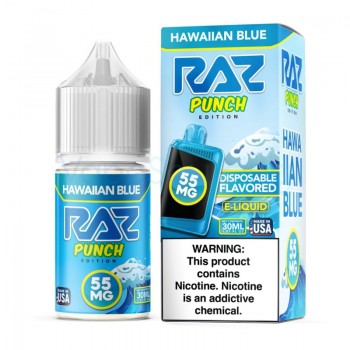 Pod Juice X Raz Punch Edition Salts Hawaiian Blue E-juice 30ml