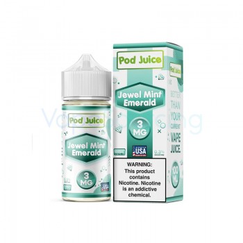 Pod Juice Jewel Mint Emerald E-juice 100ml