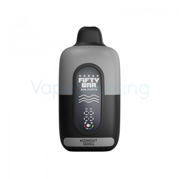 Fifty Bar 25K Midnight Series Disposable Vape 5% (25000 Puffs)
