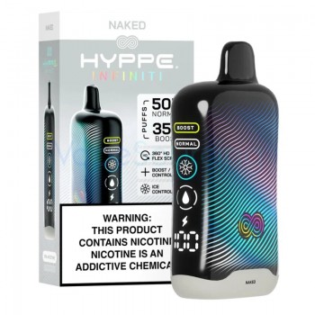 Naked Hyppe Infiniti 50K Puffs Disposable Vape