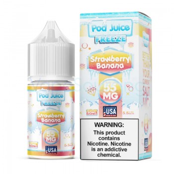Pod Juice Freeze Strawberry Banana E-juice 30ml