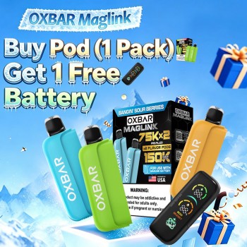 Oxbar Maglink 75K Disposable Pod 5% (2pcs/pack)
