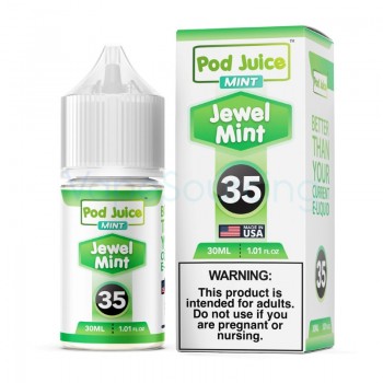 Pod Juice Jewel Mint Nixodine E-juice 30ml