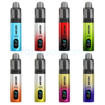 geek max vape vs geek bar Hagimi Pro Disposable Kit 2% NEXA FLEX COOKIES & CREAM POD JUICE Colours:Jade Green