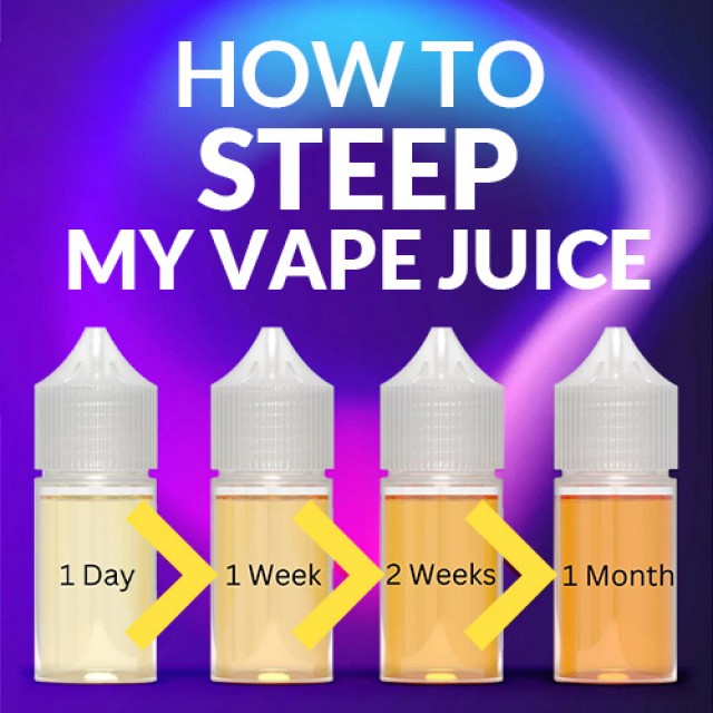 How to Steep My Vape Juice