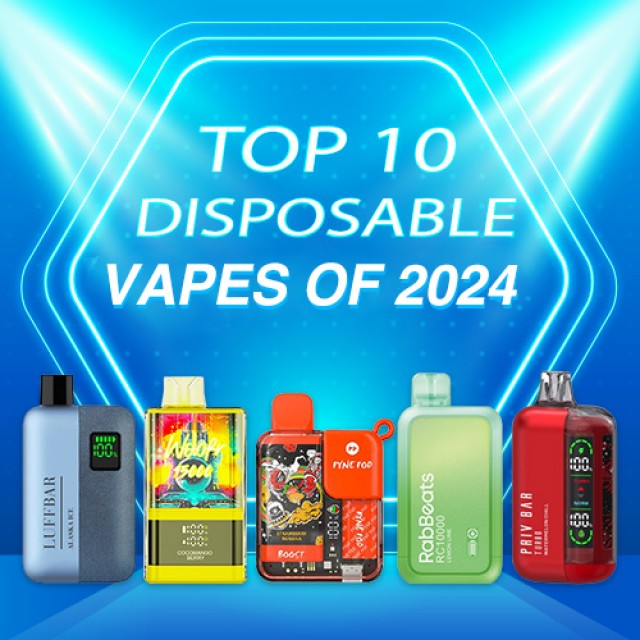 Top 10 Disposable Vapes of 2024