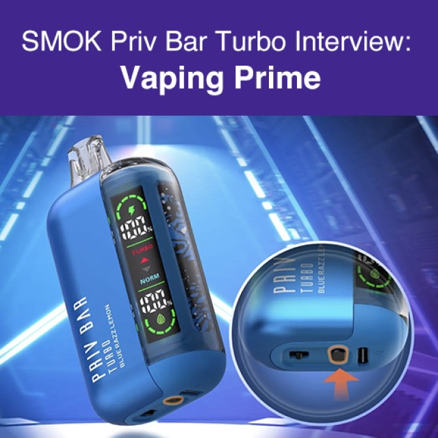 SMOK Priv Bar Turbo Review: Vaping Prime