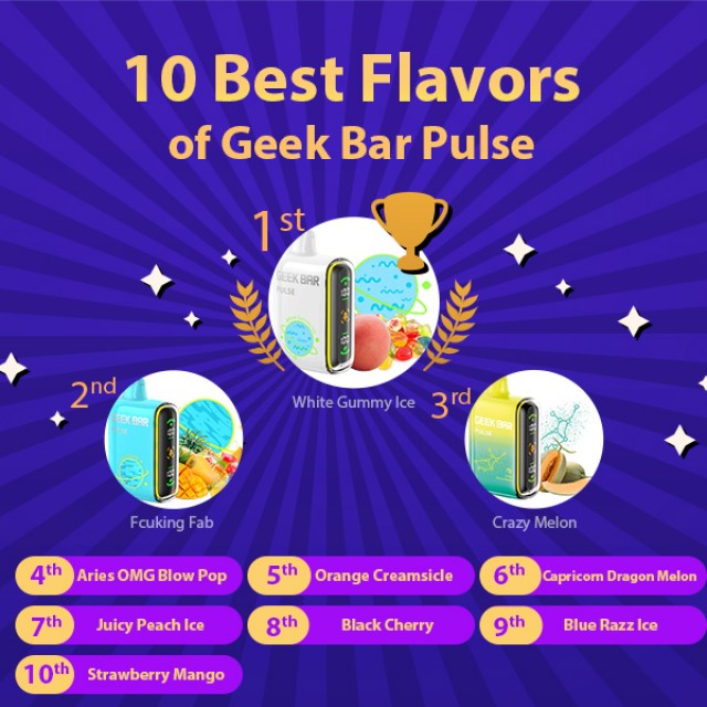10 Best Geek Bar Pulse Flavors in 2024