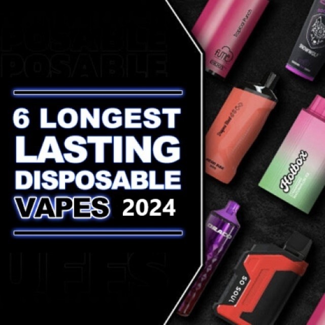 6 Longest Lasting Disposable Vapes 2024