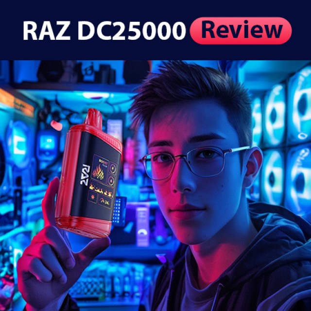 RAZ DC25000 Disposable Vape Review - How To Use