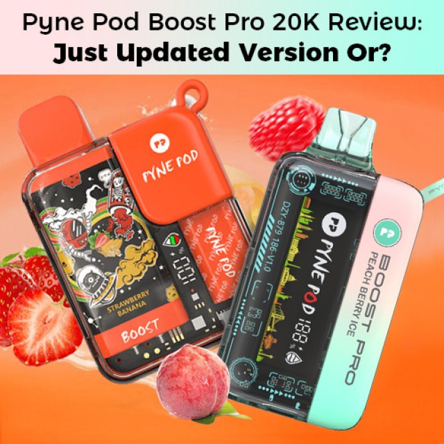 Endless Vaping Pleasure with Pyne Pod Boost Pro 20000 - Get Yours Now!