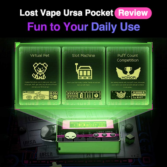 Lost Vape Ursa Pocket Review: Fun to Your Daily Use