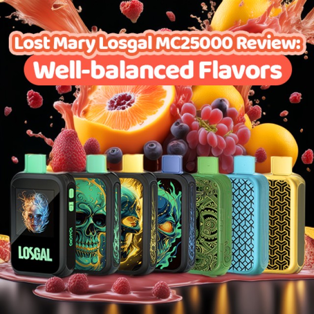 Lost Mary Losgal MC25000 Review: Well-balanced Flavors