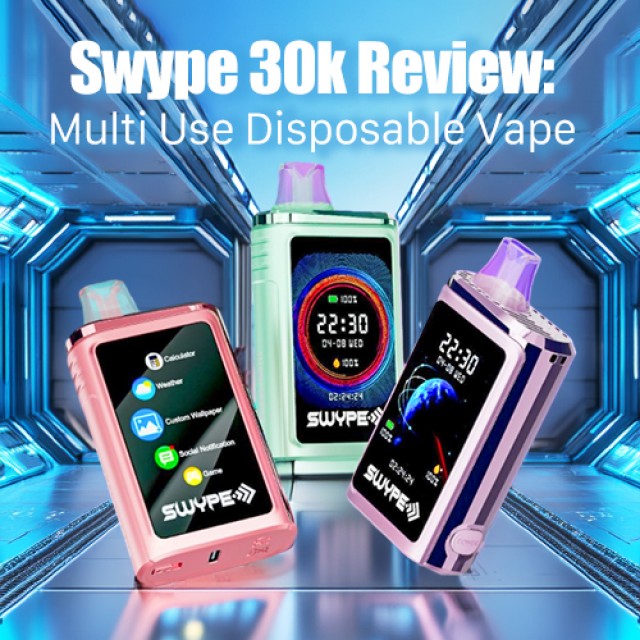 Swype Vape 30k Review - World's First Multi-Use Disposable Vape