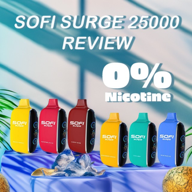 Sofi Surge Zero Nicotine 25000 Review