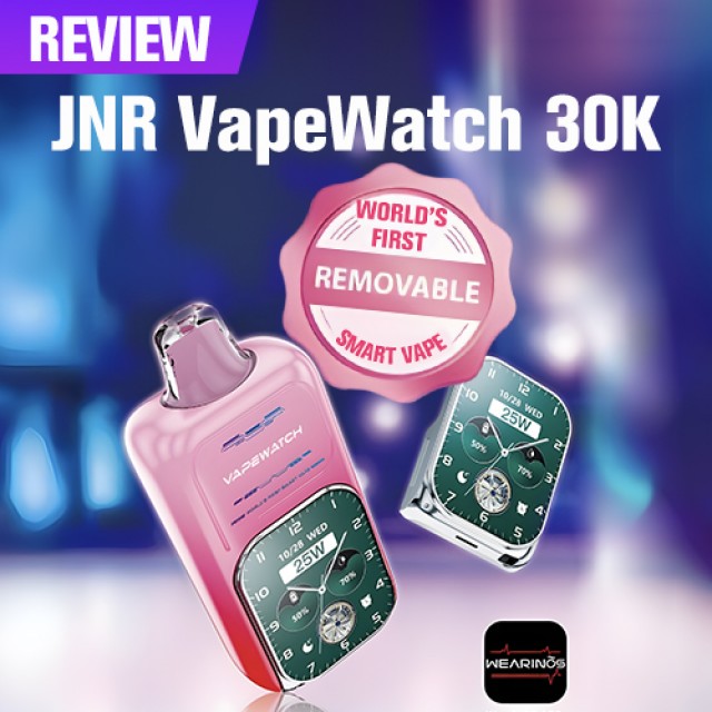 JNR VapeWatch 30K Vape Review: World's First Removable Watch Vape