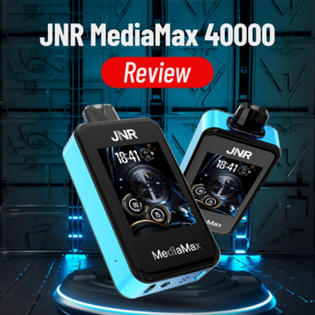 JNR MediaMax 40k Vape Review: How To Use
