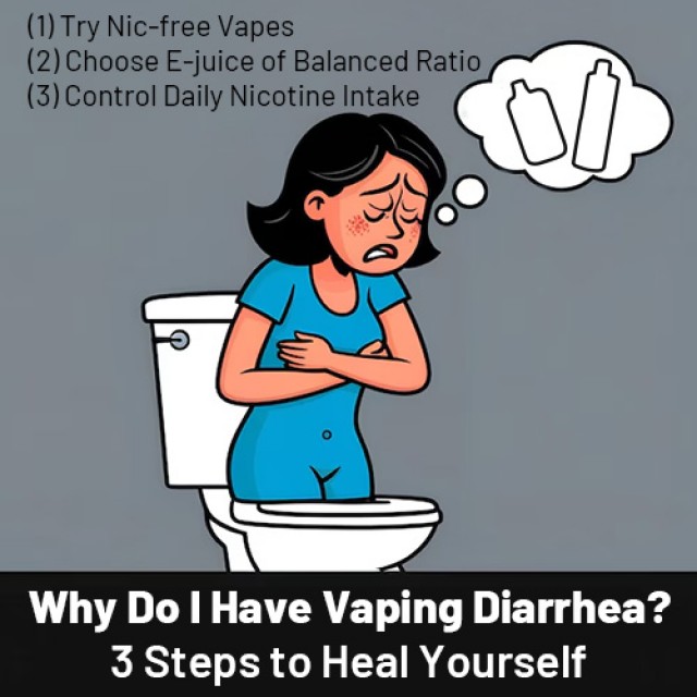 Why Do I Have Vaping Diarrhea? 3 Steps to Heal Yourself