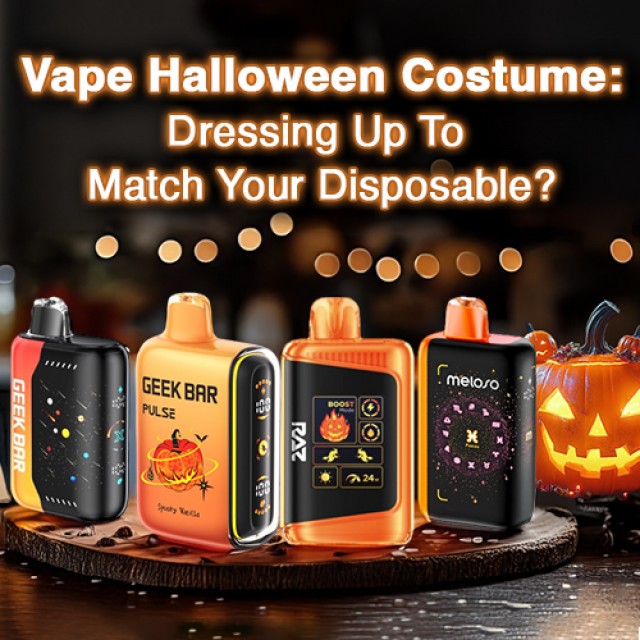 How To Make a Halloween Disposable Vape Costume?
