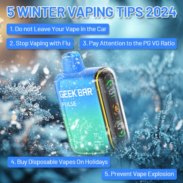 5 Winter Vaping Tips For 2024