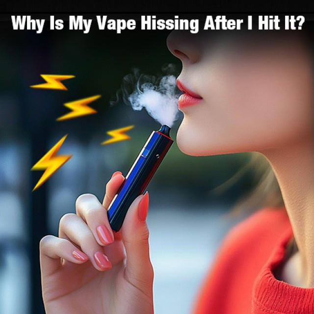 Why Is My Vape Hissing After I Hit It?