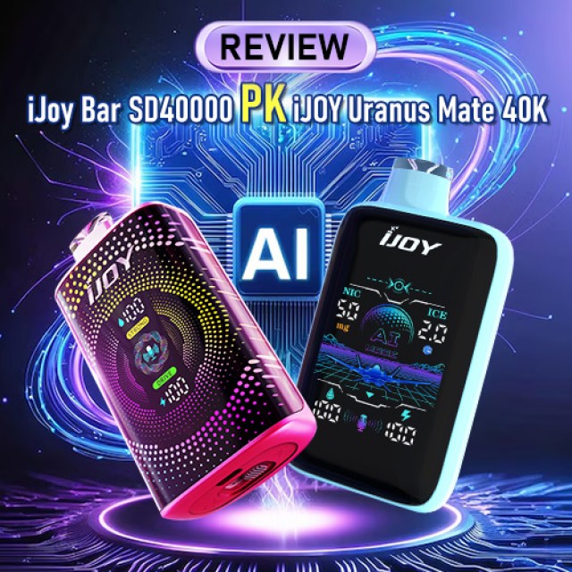 Review: iJoy Bar SD40000 PK Vs. iJOY Uranus Mate 40K