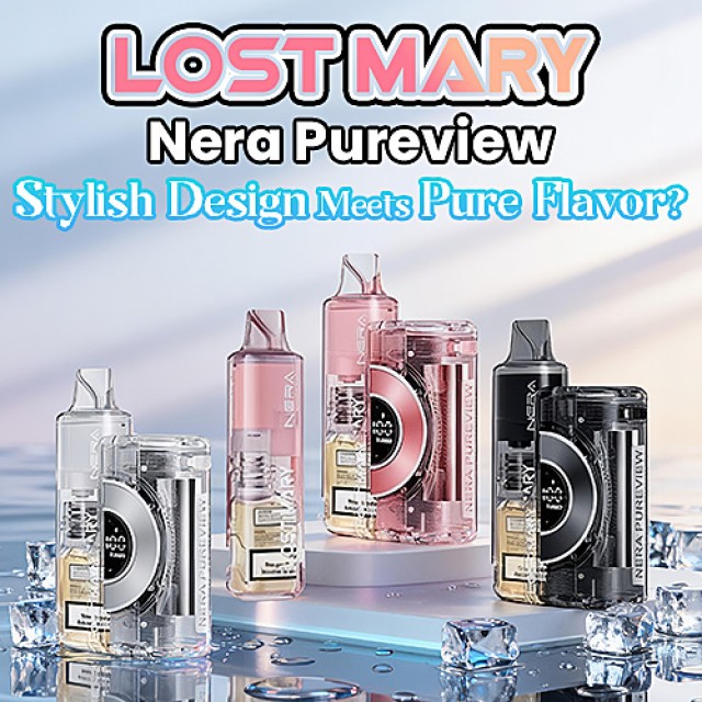 Review: Lost Mary Nera Pureview – Stylish Design Meets Pure Flavor?