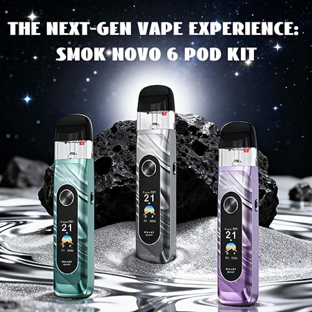The Next-Gen Vape Experience: SMOK Novo 6 Pod Kit