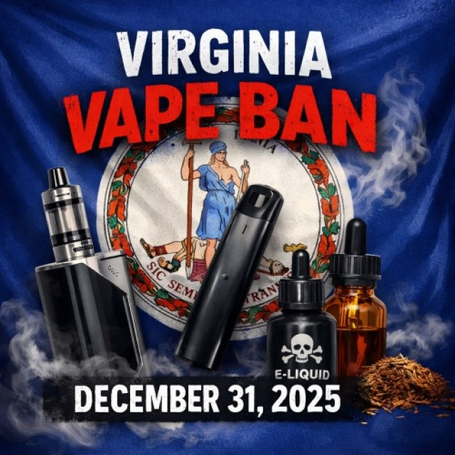 Virginia Vape Ban 2025: Vape Ban Update