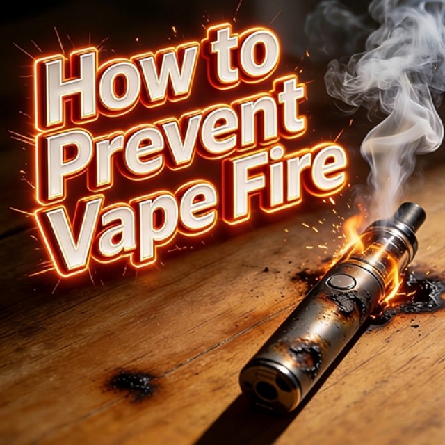Vape Explosion & Fires: How To Vape Safely
