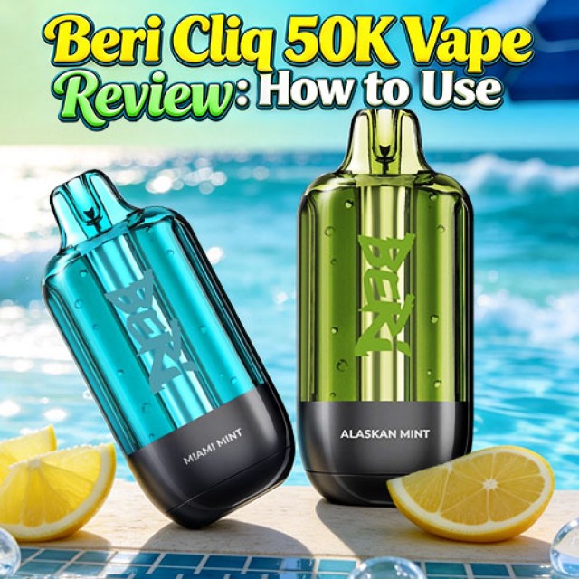 Beri Cliq 50K Vape Review - How to Use